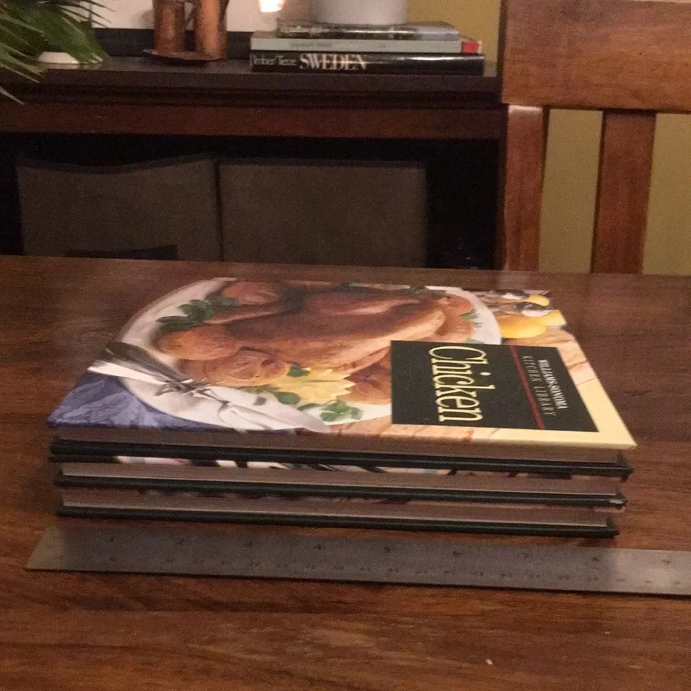 Williams Sonoma Kitchen Library Cookbook Trio Set of 3 - Beef Potatoes Fish